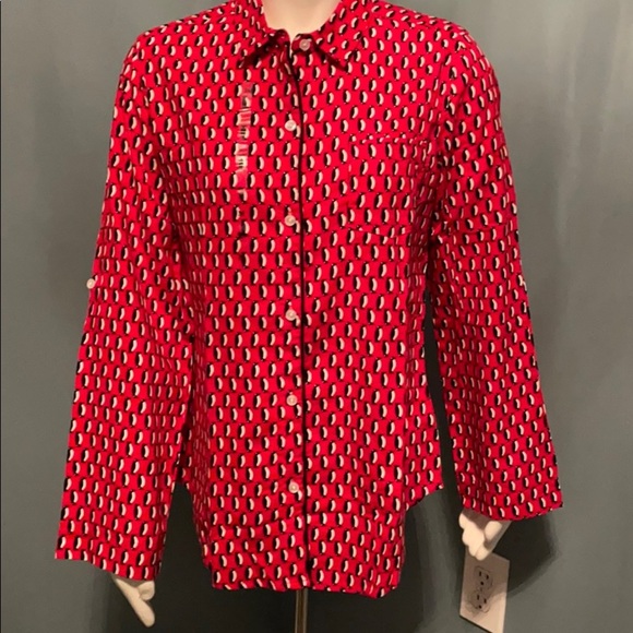 Victoria’s Secret red penguin pajama shirt NEW - Picture 3 of 9